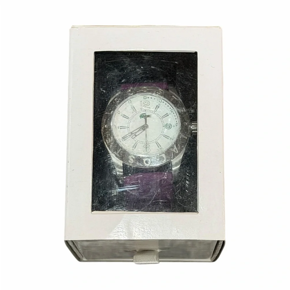 Lacoste 2000507 NEW Women's Watch Quartz Movement Analog Display Stainless